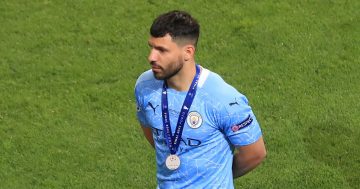 Sergio Aguero shares emotional message with Man City fans after UCL final defeat