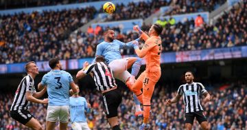 Ederson breaks with Man City character to hit Premier League milestone